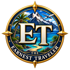The Earnest Traveler logo